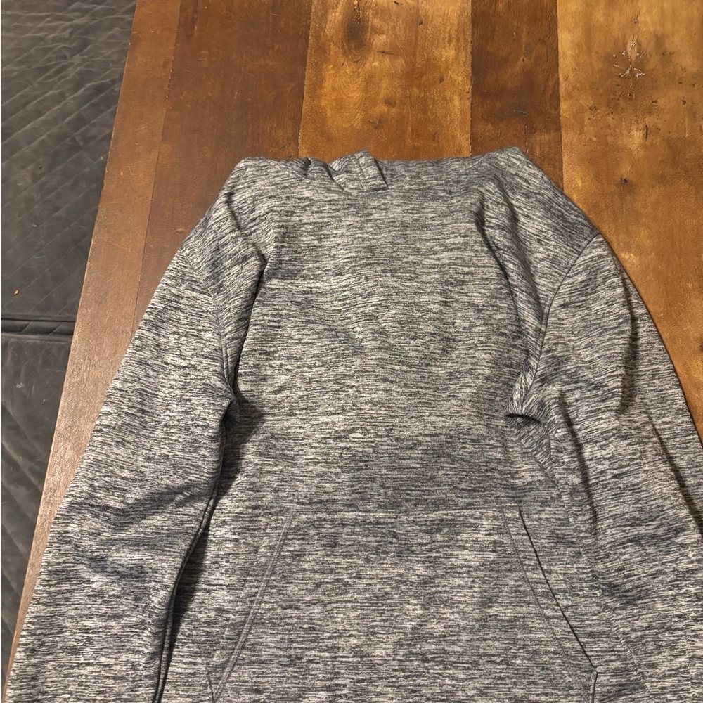 Gray Pullover Hoodie Sweatshirt - Picture 2 of 5